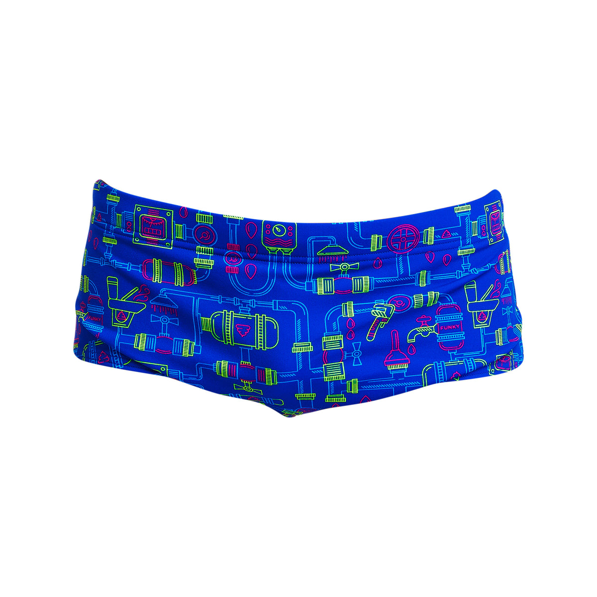 Backed Up | Boys Sidewinder Trunks