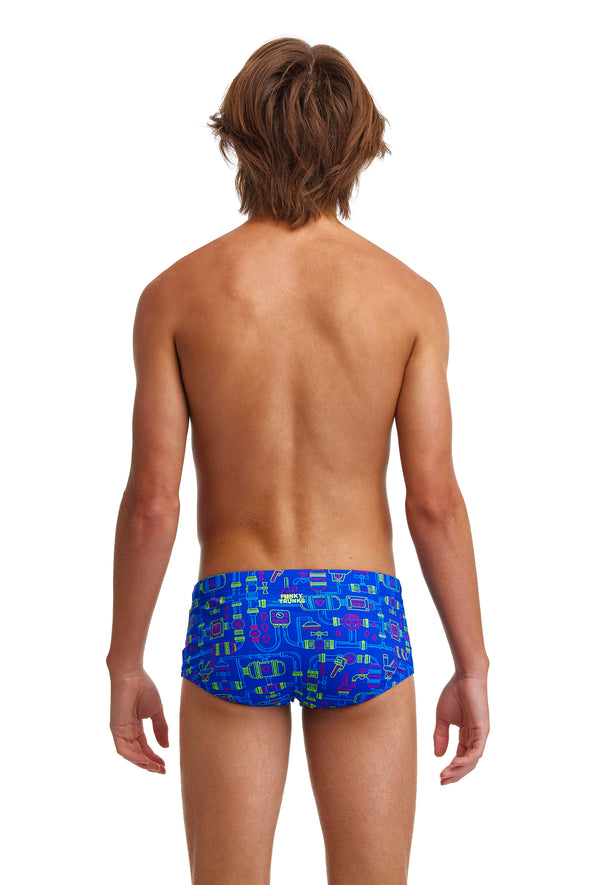 Backed Up | Boys Sidewinder Trunks