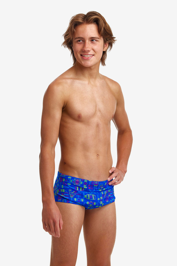 Backed Up | Boys Sidewinder Trunks