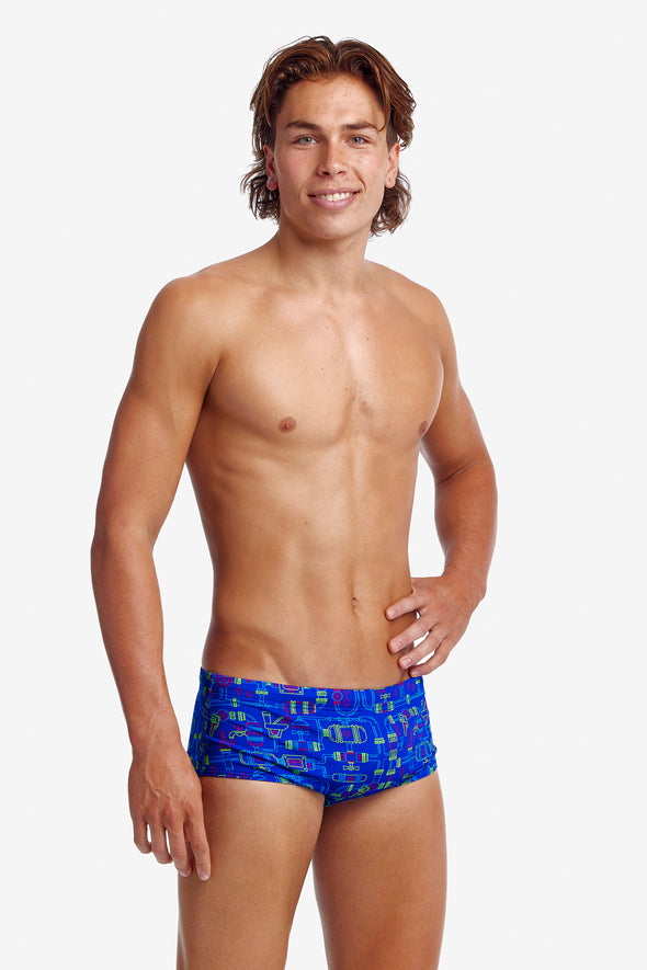 Backed Up | Mens Sidewinder Trunks