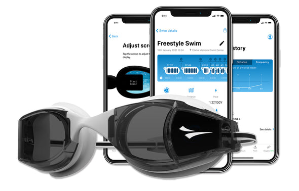 Smart Goggle Start Kit  | Smart Goggle with Digital In-Goggle Display and Fitness Tracking