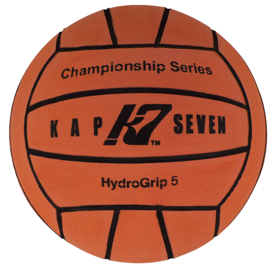 KAP7 Championship Series HydroGrip™ Water Polo Ball (NCAA, CWPA): 12+ | Size 5