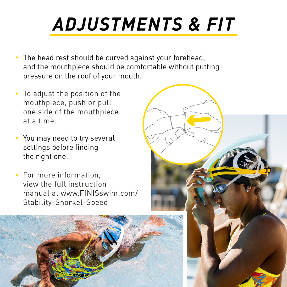Stability Snorkel: Speed | Bracketless™ Competitive Snorkel