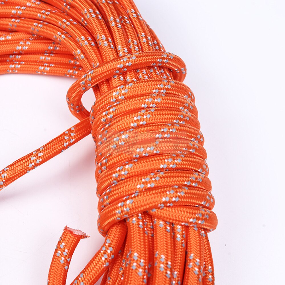 Lifeguard Rescue Reflective Rope 50ft/8mm, with Hand Ring – swimshop2u.com