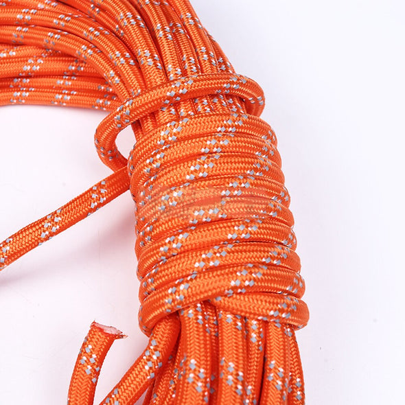 Lifeguard Rescue Reflective Rope 50ft/8mm, with Hand Ring