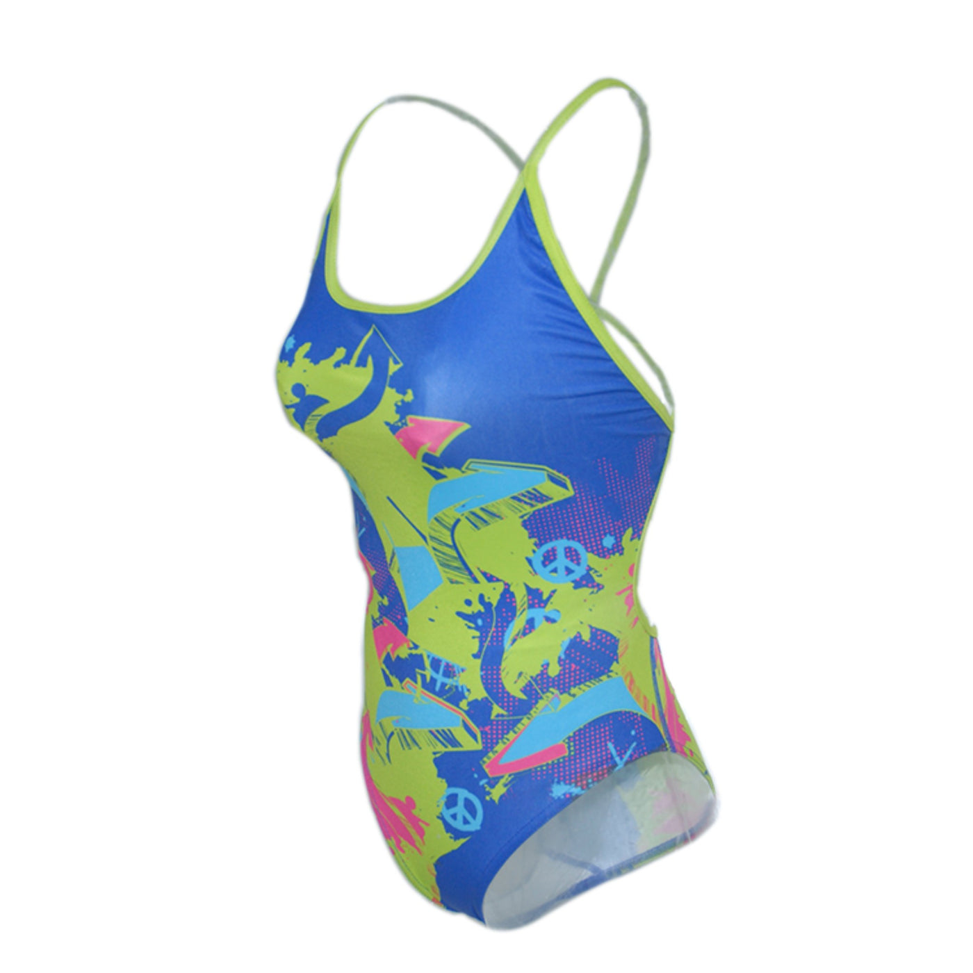 Peace Girls Fun Swim Suit (Leisure)