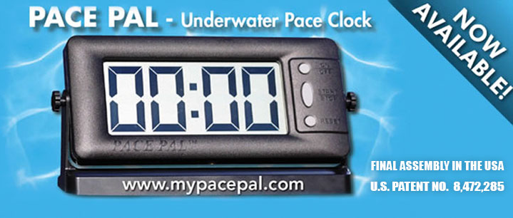 Pace Pal® | Underwater Pace Clock for Swimmers