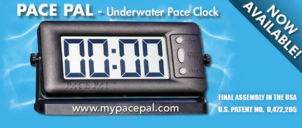 Pace Pal® | Underwater Pace Clock for Swimmers