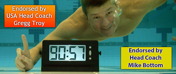 Pace Pal® | Underwater Pace Clock for Swimmers