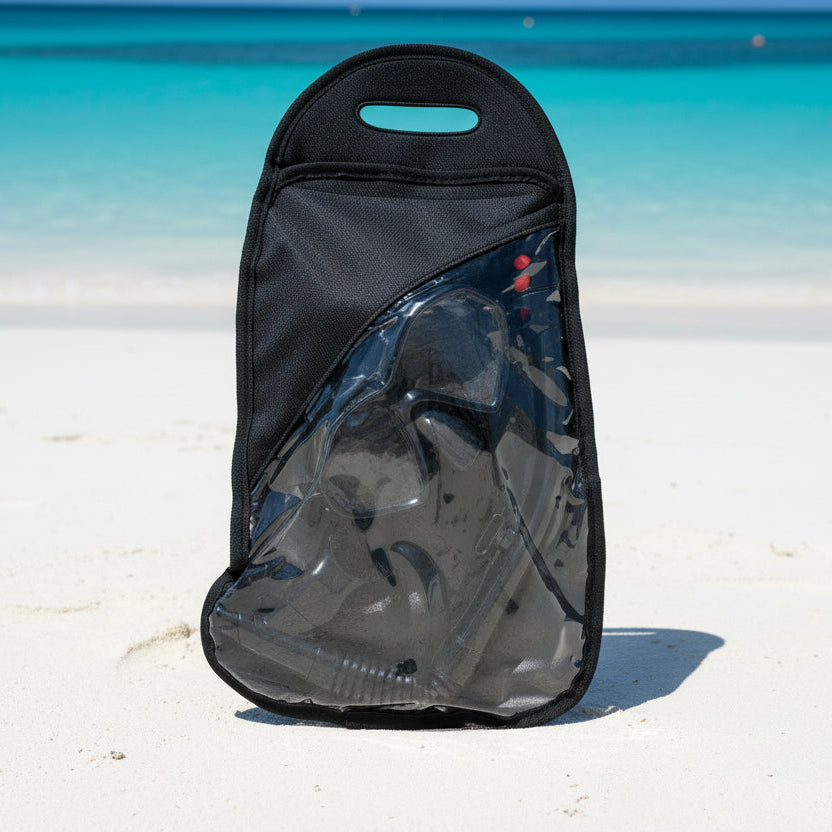 Adult Snorkelling Mask & Snorkel Set | Silicone, Tempered Glass & Dry-Top Snorkel