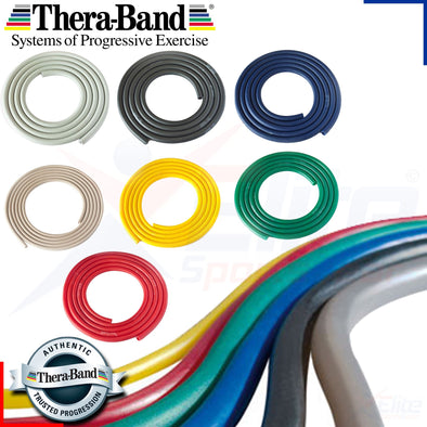 THERABAND PROFESSIONAL LATEX RESISTANCE TUBING, 100 FT. | BLACK (Special Heavy)